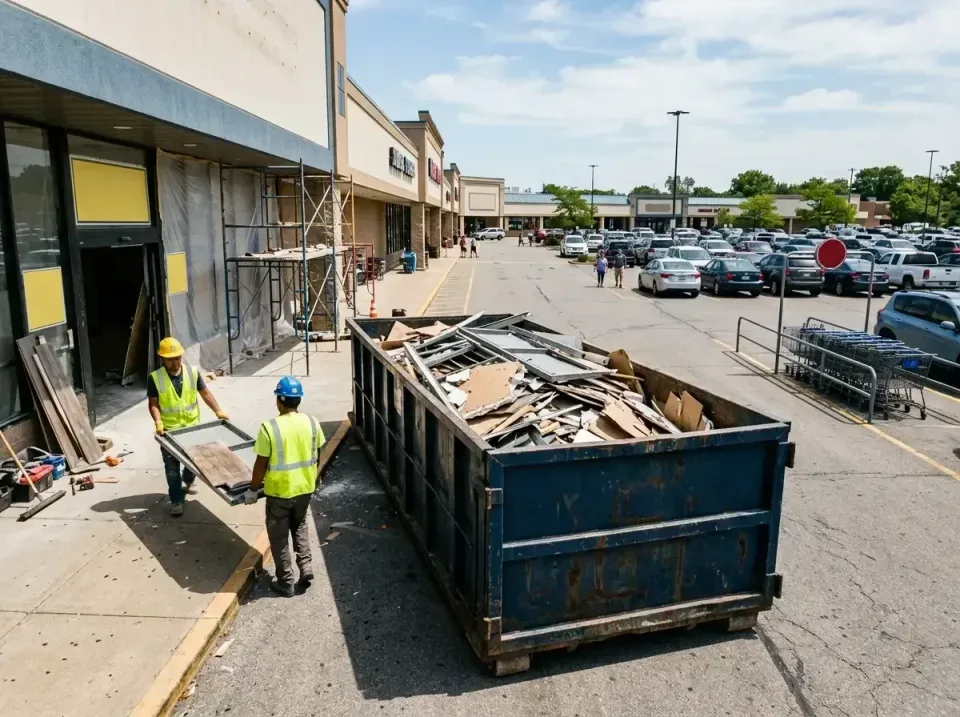 retail-store-renovation-debris-003 — frequently asked questions, Roll-off Dumpster Rentals in Fayetteville, AR